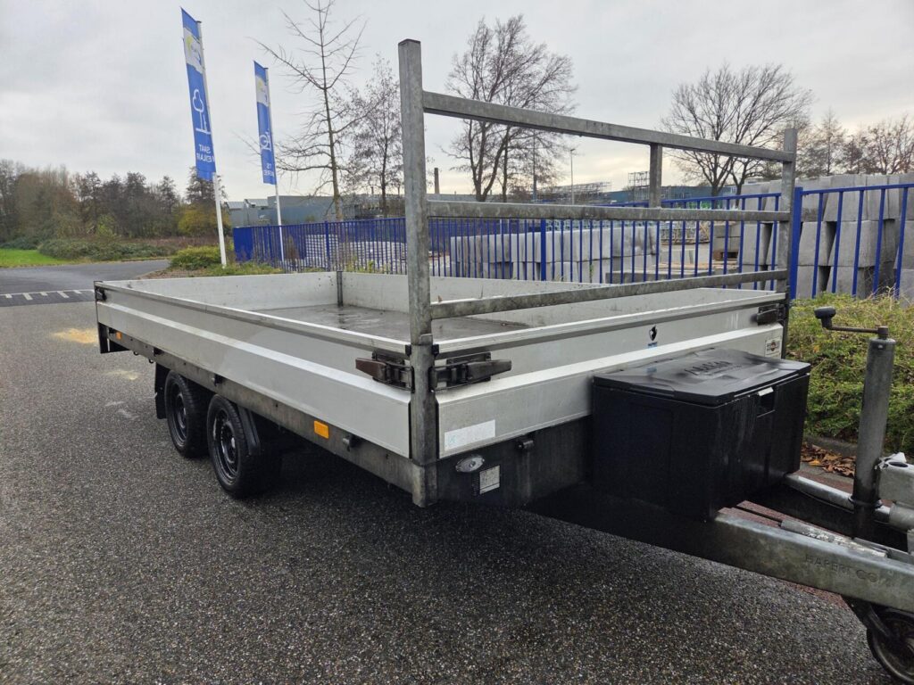 Hapert Plateauwagen | 405 x 200 cm | Paraboolvering