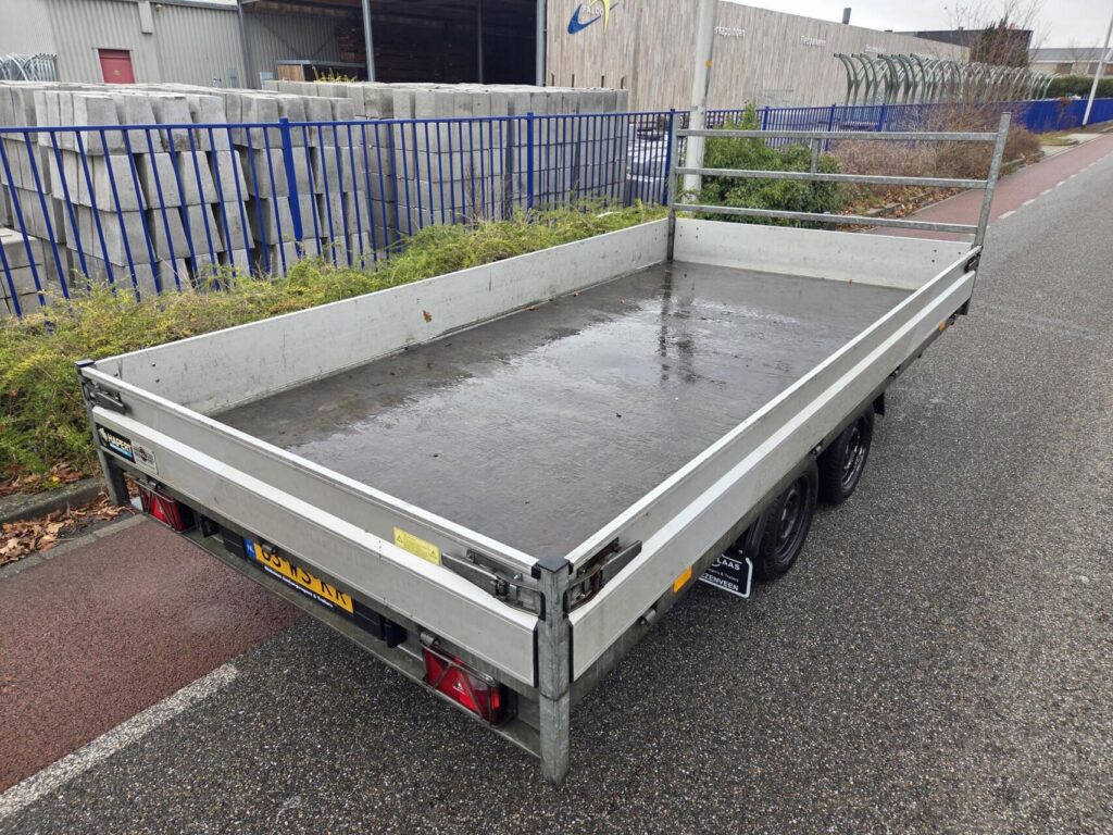 Hapert Plateauwagen | 405 x 200 cm | Paraboolvering