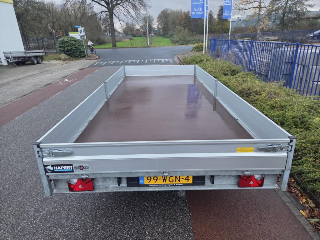 Hapert Plateauwagen | 505 x 220 cm | Paraboolvering