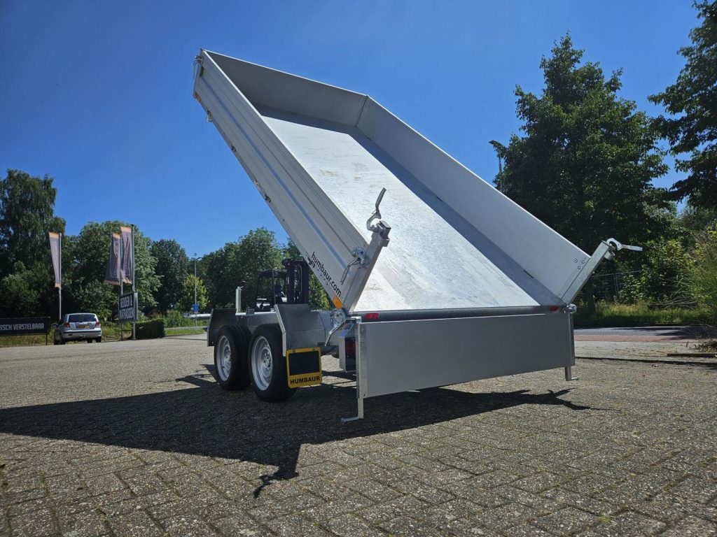 Humbaur 3-zijdige kipper | Elektrisch | 3000 kg