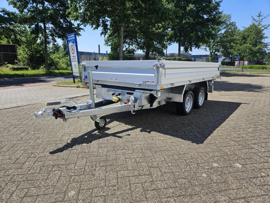 Humbaur 3-zijdige kipper | Elektrisch | 3000 kg