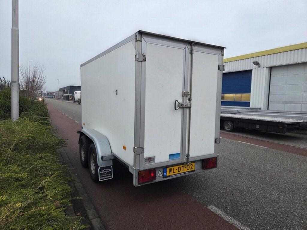Hapert Gesloten aanhangwagen | Incl. Zijdeur