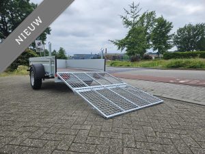 Humbaur bakwagen + deelbare achterklep