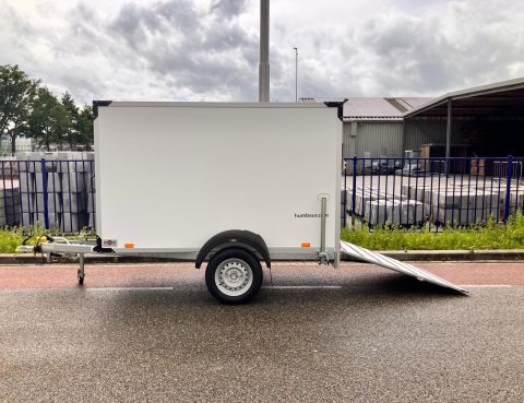 Humbaur Gesloten aanhangwagen + laadklep