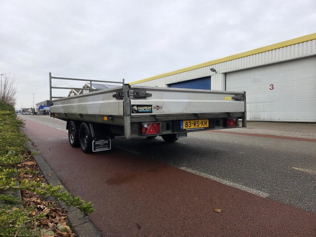 Hapert Plateauwagen | 405 x 200 cm | Paraboolvering