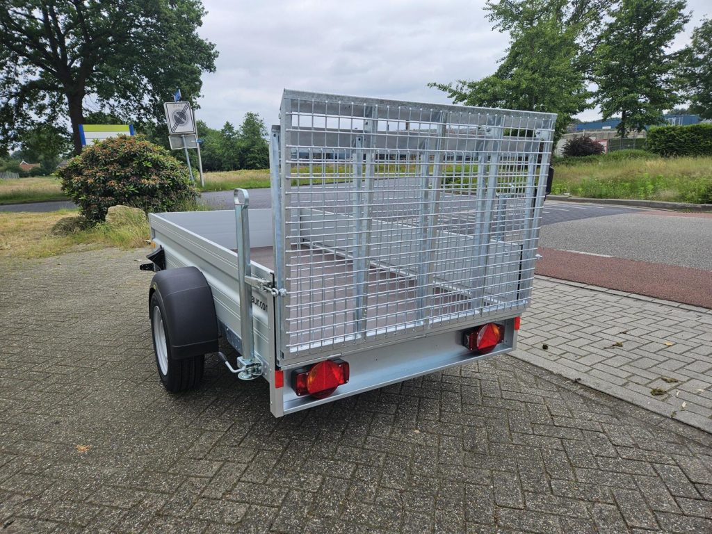 Humbaur bakwagen + deelbare achterklep
