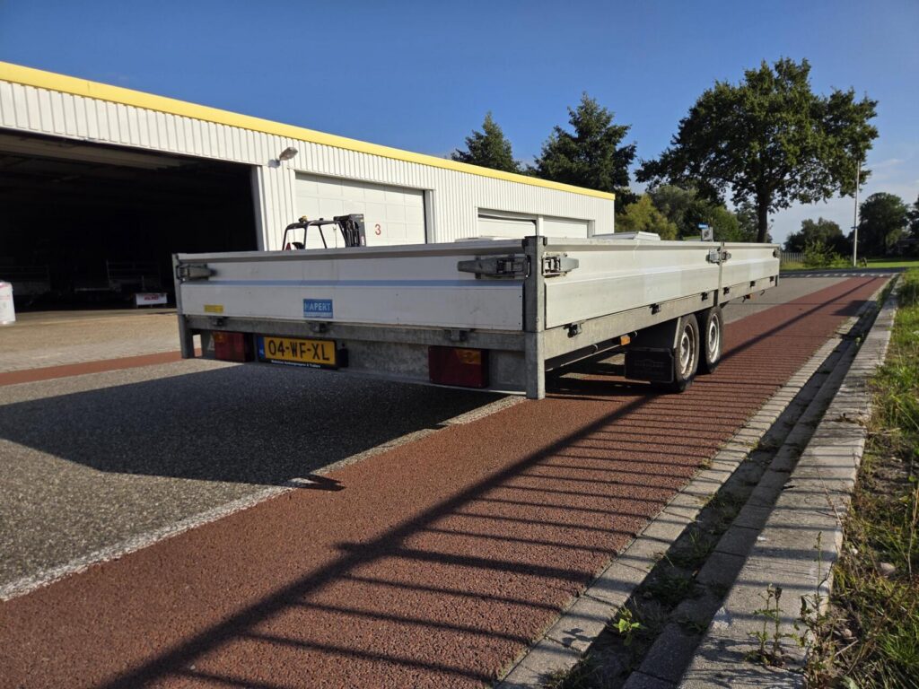 Hapert Plateauwagen | 505 x 200 cm | 3000 kg