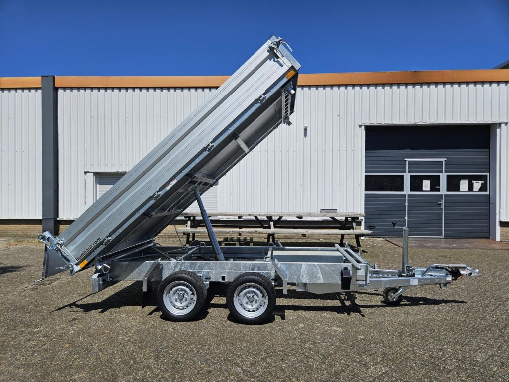 Humbaur 3-zijdige kipper | Elektrisch | 3000 kg