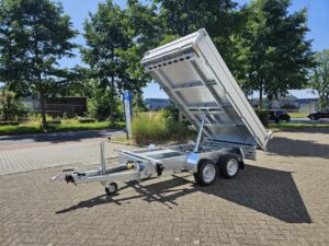 Humbaur 3-zijdige kipper | Elektrisch | 3000 kg