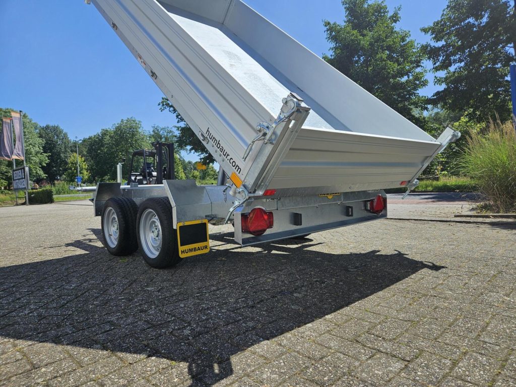 Humbaur 3-zijdige kipper | Elektrisch | 3000 kg