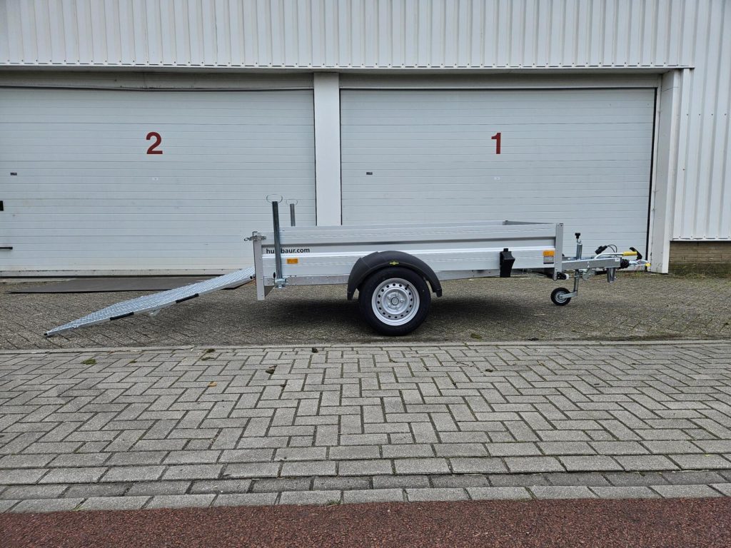 Humbaur bakwagen + deelbare achterklep