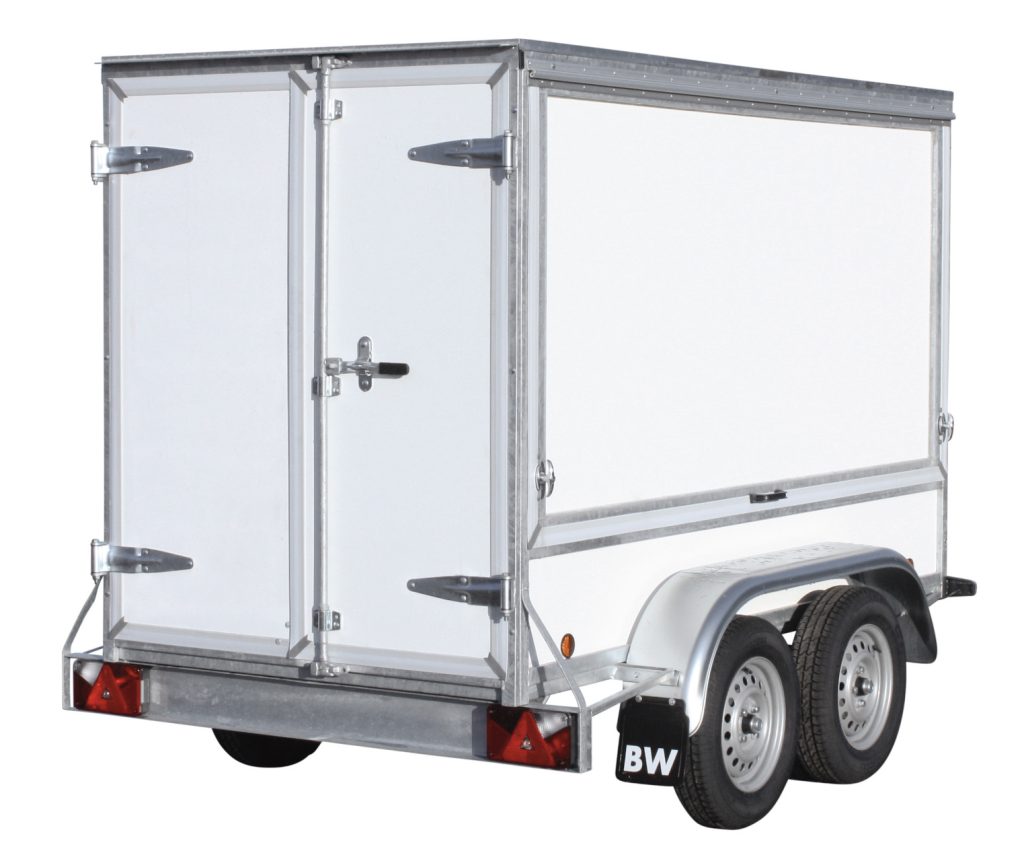 Gesloten aanhangwagen – 500-750 kg – DA