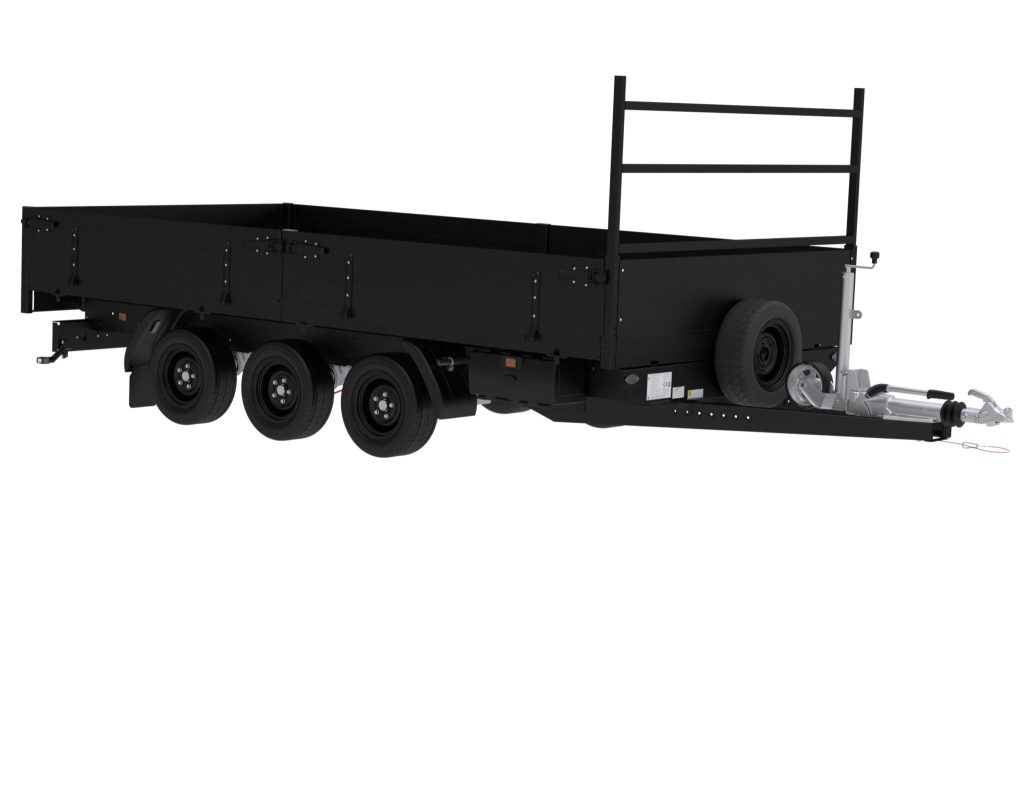 Kipbak aanhangwagen Pro Black Edition – 1900-3500kg – TR 1800