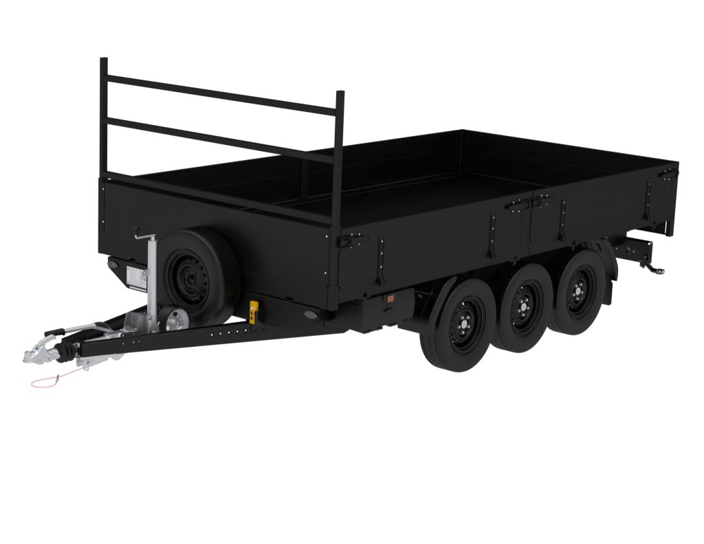Kipbak aanhangwagen Pro Black Edition – 1900-3500kg – TR 1800
