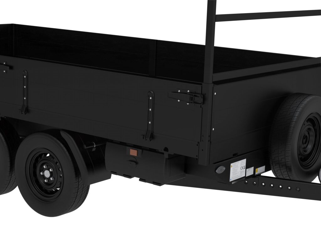 Kipbak aanhangwagen Pro Black Edition – 1900-3500kg – TR 1800
