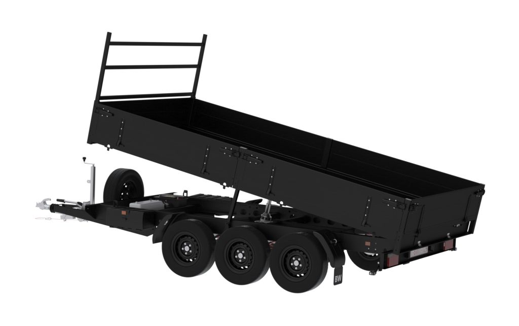 Kipbak aanhangwagen Pro Black Edition – 1900-3500kg – TR 1800