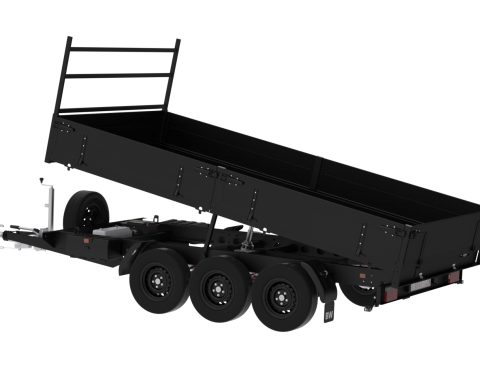 Kipbak aanhangwagen Pro Black Edition – 1900-3500kg – TR 1800