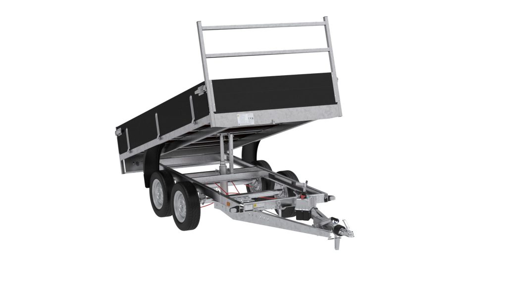 Kipbak aanhangwagen eco Black Edition – 500-750 kg – DA