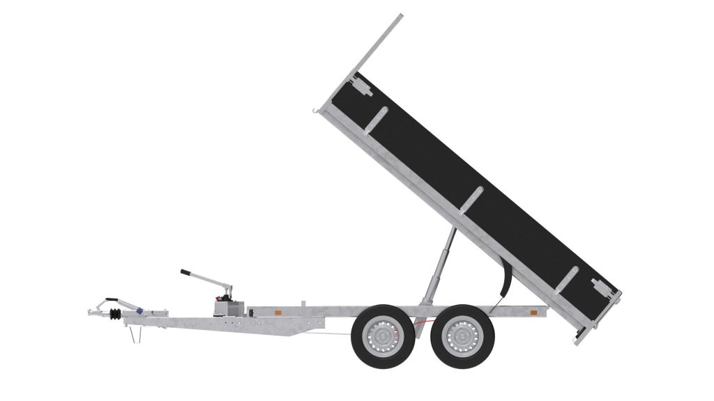 Kipbak aanhangwagen eco Black Edition – 500-750 kg – DA