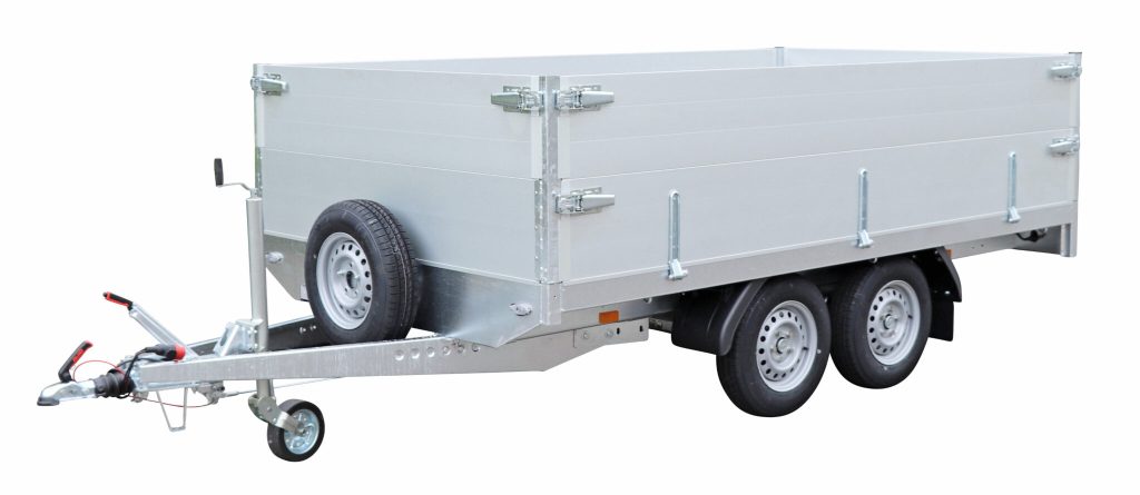 Plateau aanhangwagen Eco – 750-1500kg – DA