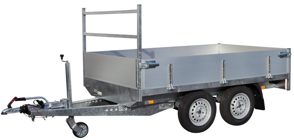Plateau aanhangwagen Eco – 750-1500kg – DA