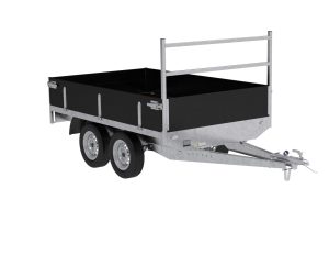 Plateau aanhangwagen eco Black Edition – 500-750 kg – DA