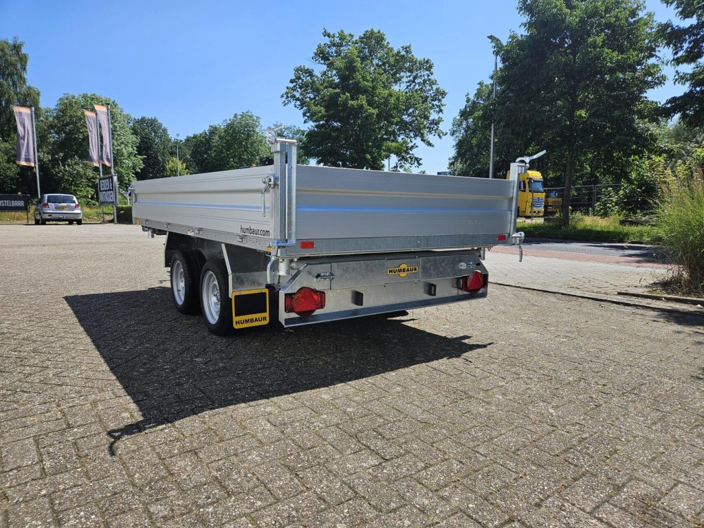 Humbaur 3-zijdige kipper | Elektrisch | 3000 kg