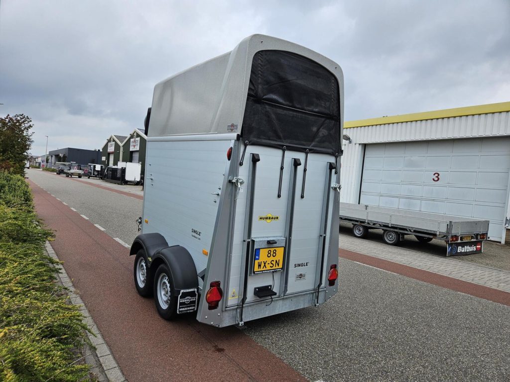 Humbaur 1.5-paards trailer | Aluminium