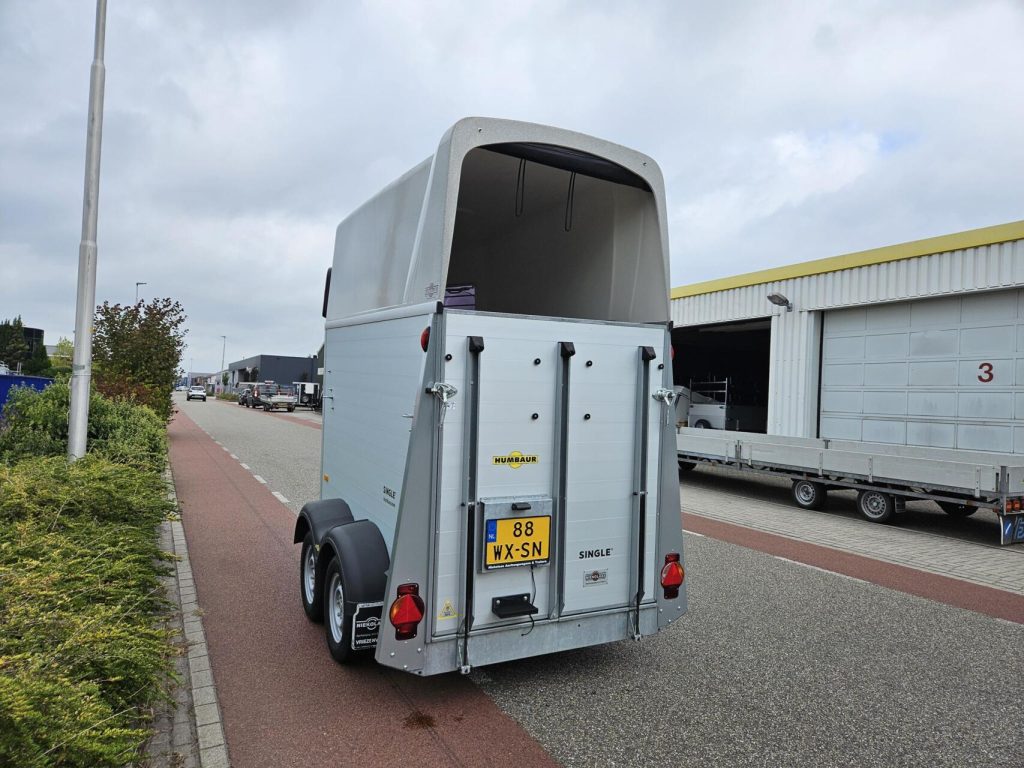 Humbaur 1.5-paards trailer | Aluminium