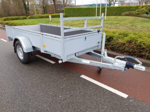 Bakwagen enkelas - 3m