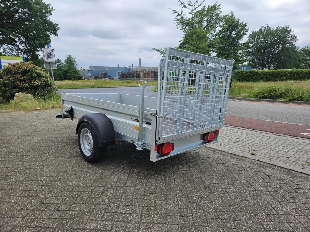 Humbaur bakwagen + deelbare achterklep