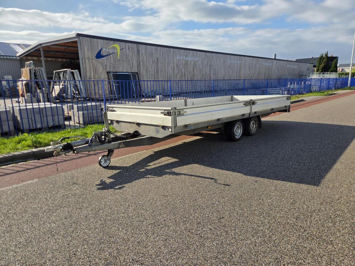 Hapert Plateauwagen | 505 x 200 cm | 3000 kg