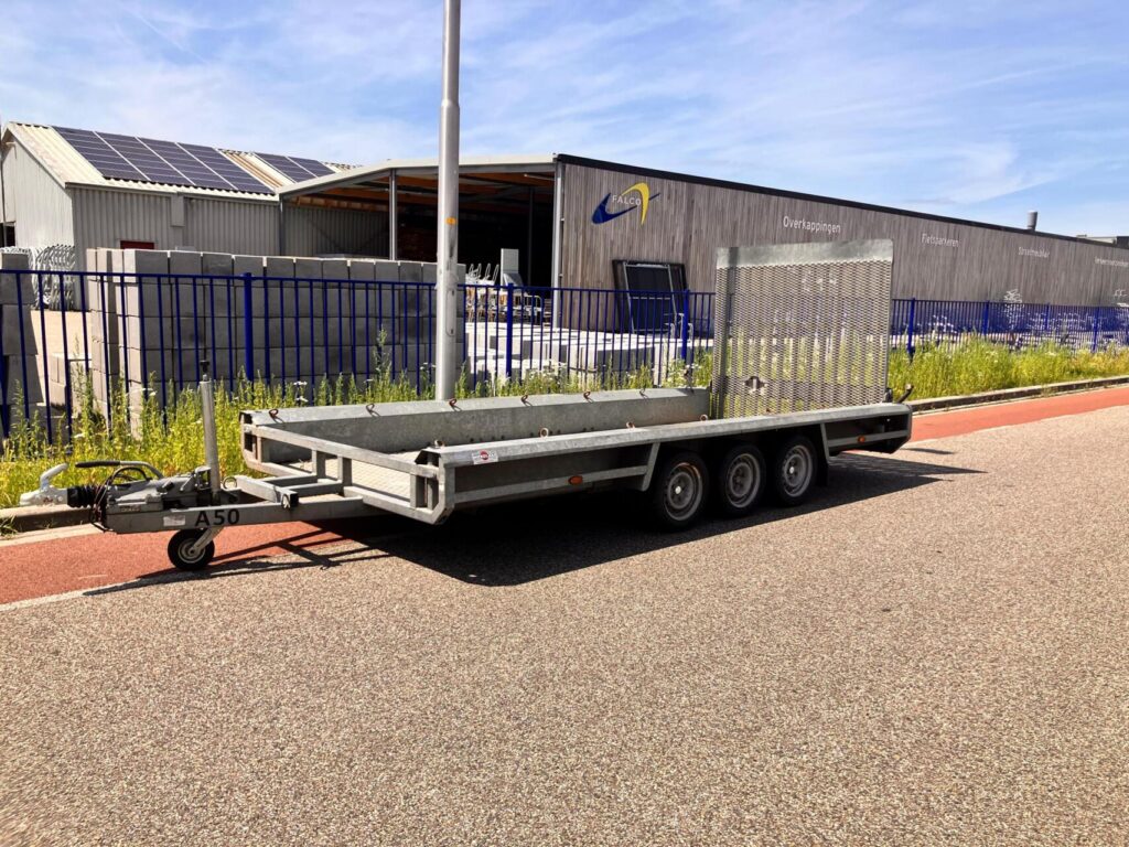 Henra Machinetransporter | 450 x 180 cm | 3500 kg